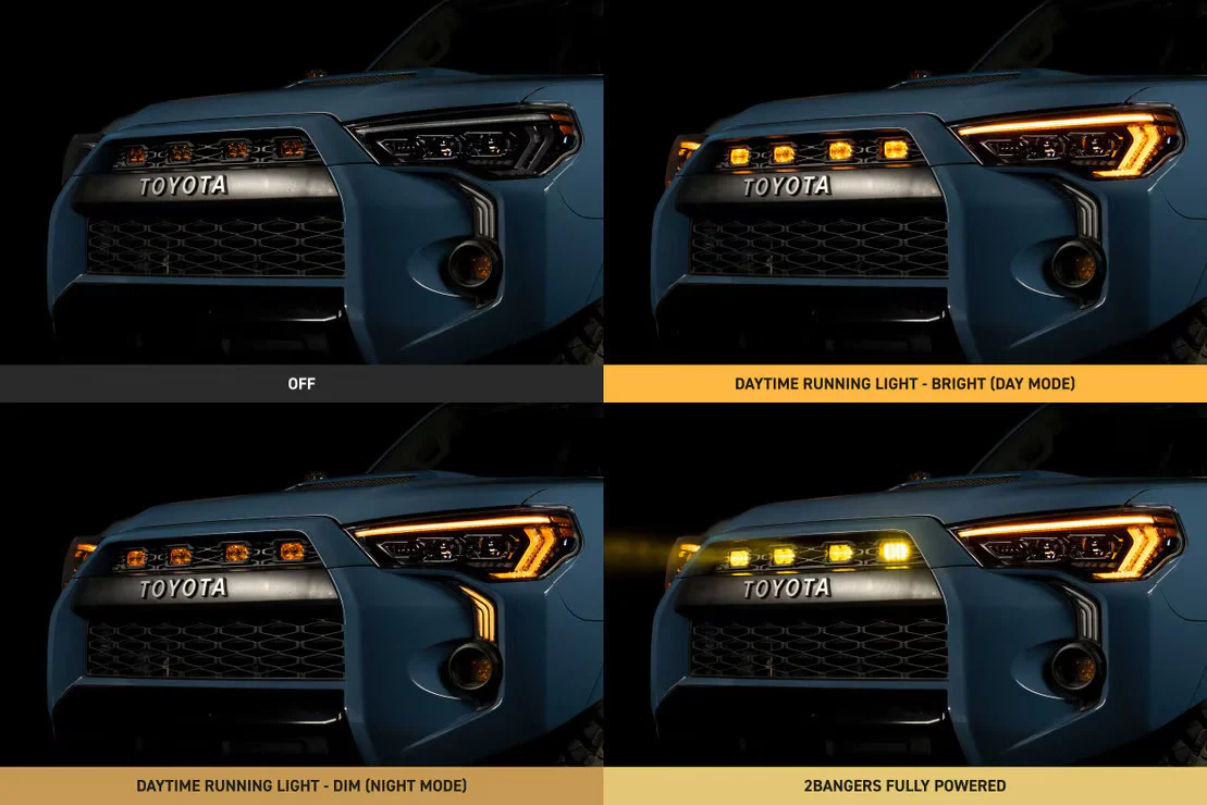 Morimoto XBG LED DRL Grille | 2014-2024 Toyota 4Runner - Image 7