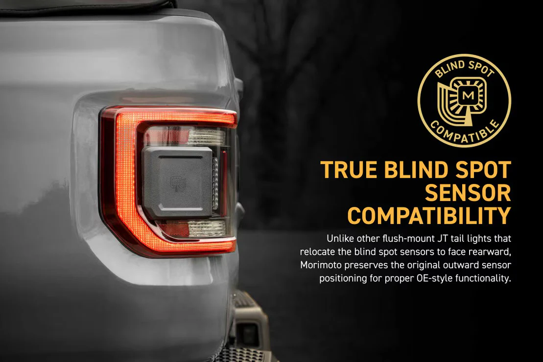 Morimoto XB LED Tail Lights: 2020+ Jeep Gladiator JT (Smoked) - Image 10