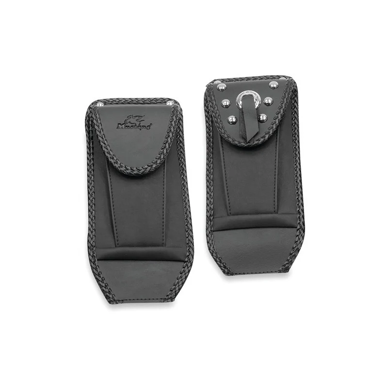 Mustang 00-21 Harley Softail Tank Bib - Black - Image 2