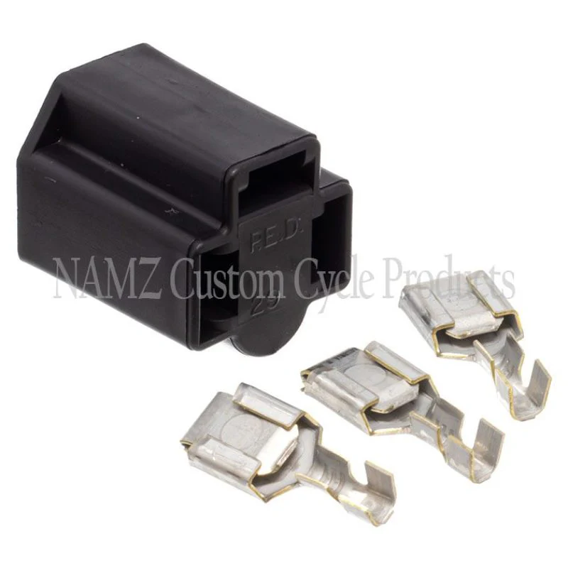 NAMZ Replacement Female Headlamp Socket & Terminal Kit - Image 2