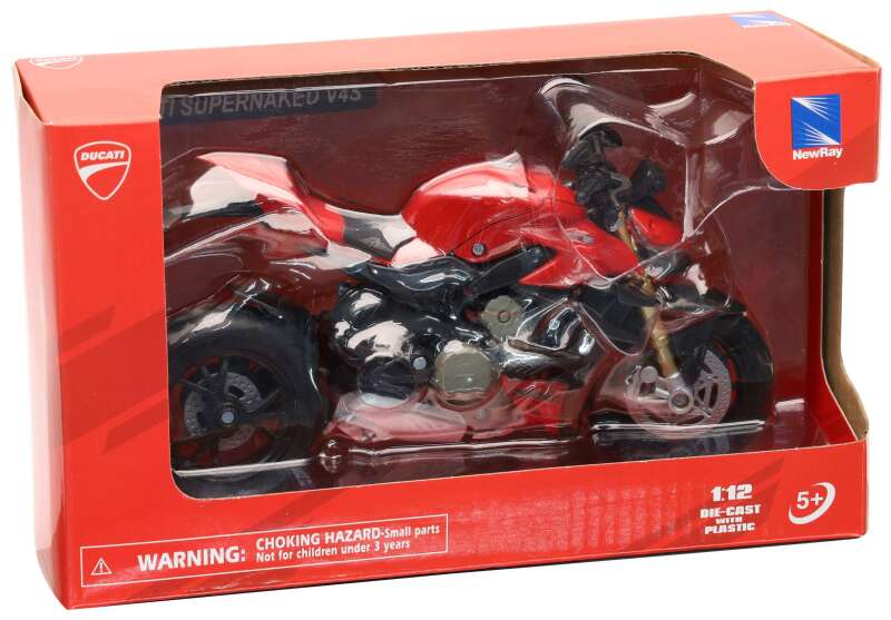 New Ray Toys Ducati Street Fighter V4 Red Scale 1:12 - Image 2