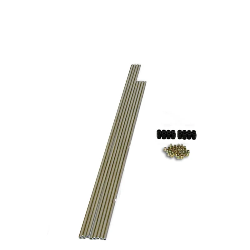 Nitrous Express 4 Cyl Tubing Kit (4 - 14in / 4 - 16in Tubing Incl B-Nuts) - Image 3