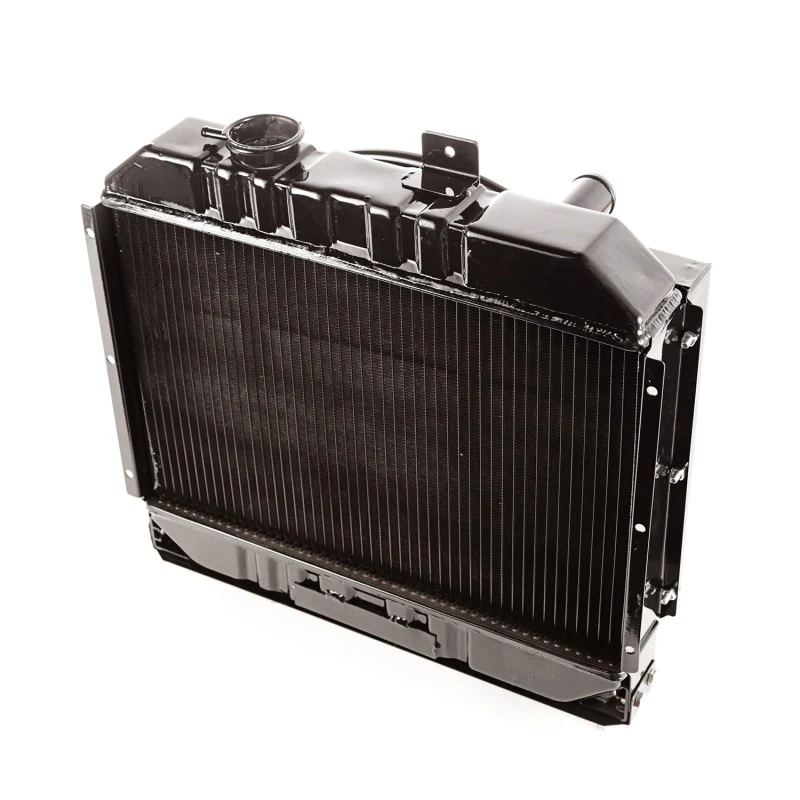 Omix Radiator w/ Fan Shroud 2 Row- 41-52 Willys Models - Image 2