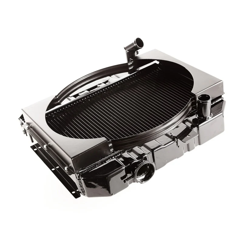 Omix Radiator w/ Fan Shroud 2 Row- 41-52 Willys Models - Image 4