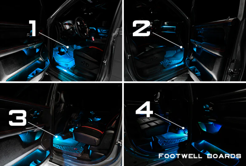 Oracle 19-22 RAM Complete Interior Ambient Lighting ColorSHIFT RGB Conversion Kit - Image 29