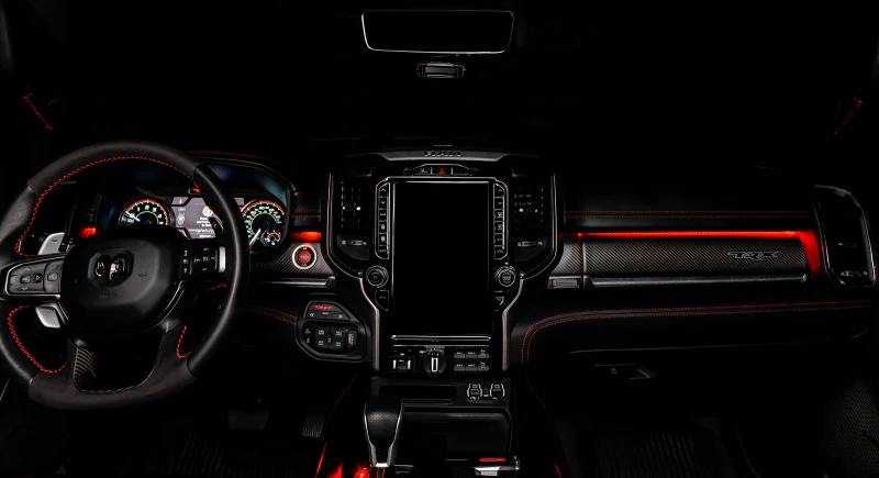 Oracle 19-22 Ram Fiber Optic LED Interior Ambient Dash Kit - (3PCS) - - Image 19