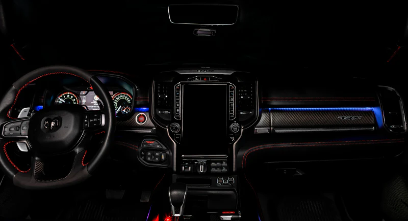 Oracle 19-22 Ram Fiber Optic LED Interior Ambient Dash Kit - (3PCS) - - Image 29
