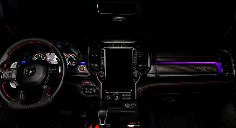 Oracle 19-22 Ram Fiber Optic LED Interior Ambient Dash Kit - (3PCS) - - Image 31