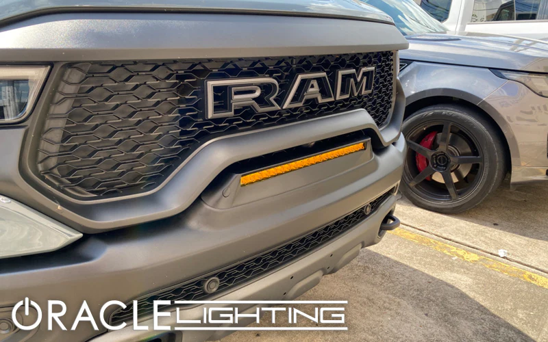Oracle 19-22 RAM Rebel/TRX Front Bumper Flush LED Light Bar System - Image 2