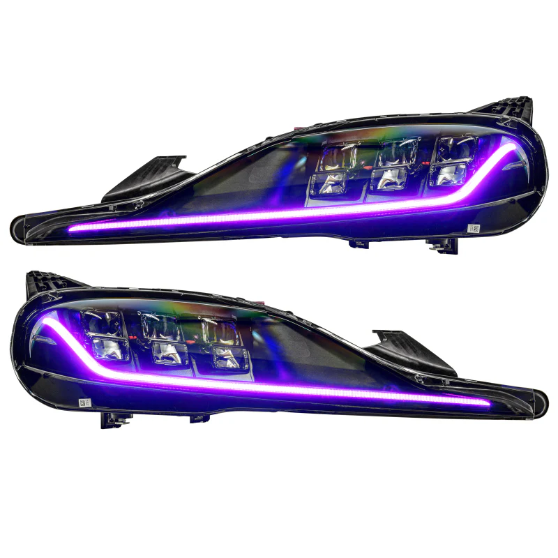 Oracle 20-21 Toyota Supra GR RGB+A Headlight DRL Kit - ColorSHIFT w/ BC1 Controller - Image 10