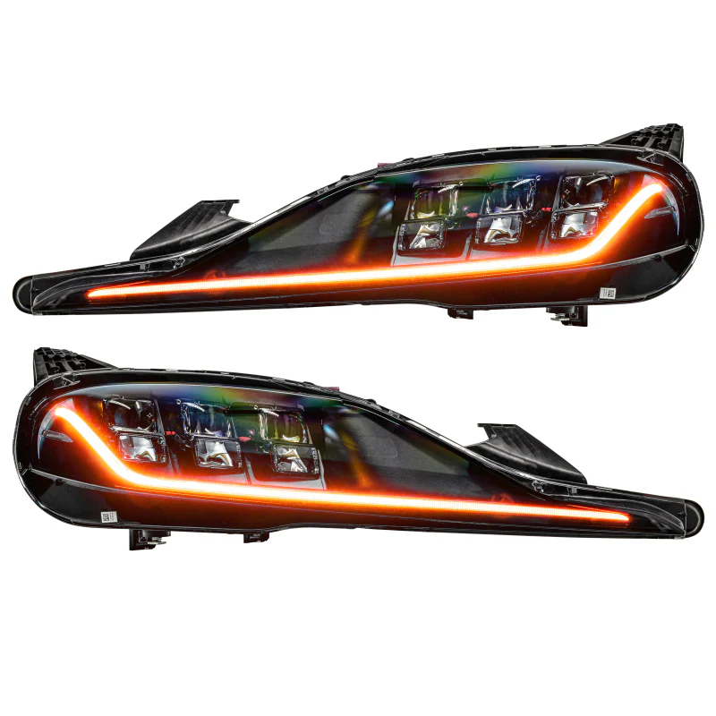 Oracle 20-21 Toyota Supra GR RGB+A Headlight DRL Kit - ColorSHIFT w/ Simple Controller - Image 2