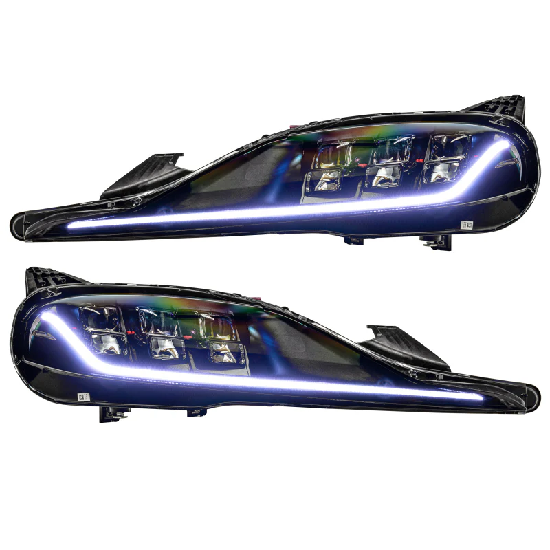 Oracle 20-21 Toyota Supra GR RGB+A Headlight DRL Kit - ColorSHIFT w/ Simple Controller - Image 3
