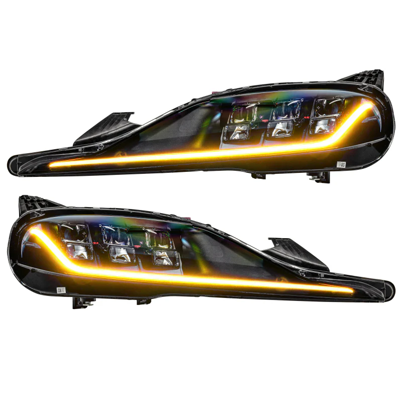 Oracle 20-21 Toyota Supra GR RGB+A Headlight DRL Kit - ColorSHIFT w/ Simple Controller - Image 5