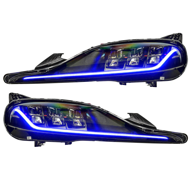 Oracle 20-21 Toyota Supra GR RGB+A Headlight DRL Kit - ColorSHIFT w/ Simple Controller - Image 6