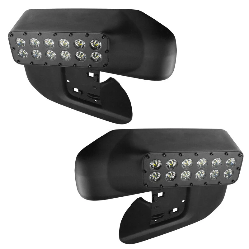 Oracle 21-25 Ford F150 LED Off-Road Side Mirror Ditch Lights - White LED - Image 6