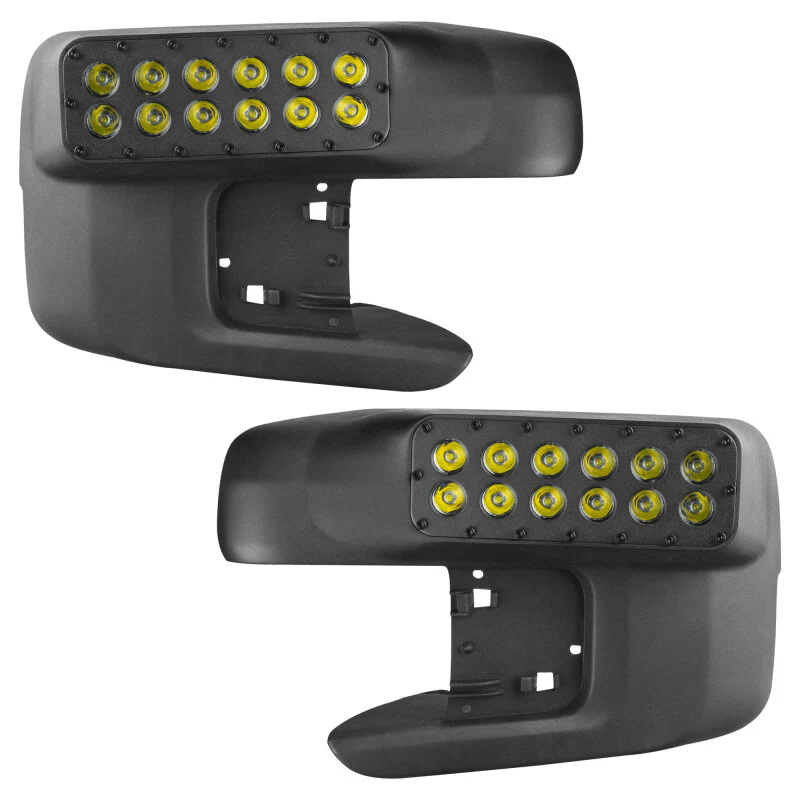 Oracle 21-25 Ford F150 LED Off-Road Side Mirror Ditch Lights - White LED - Image 9