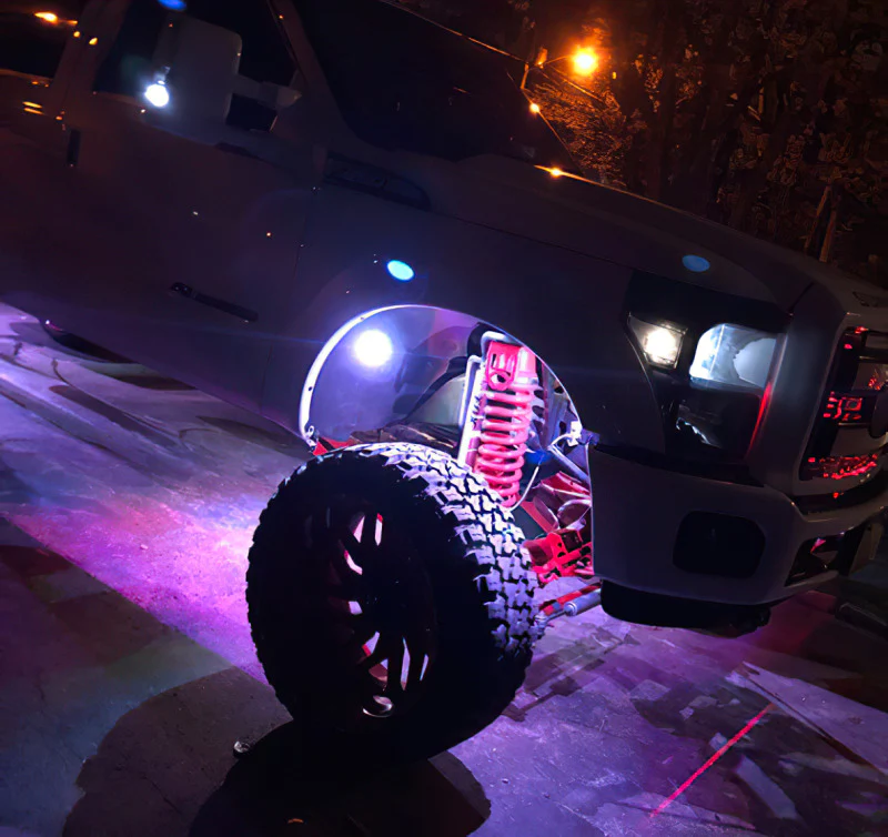 Oracle Bluetooth + RF Underbody Rock Light Kit - 4 PCS - ColorSHIFT - Image 12
