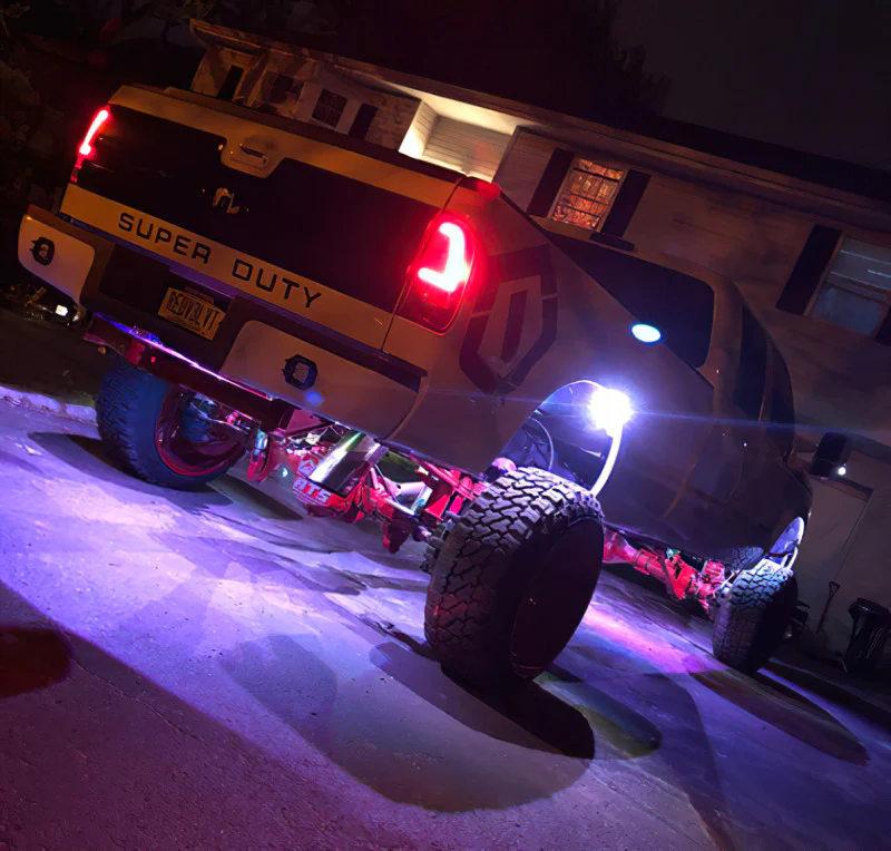Oracle Bluetooth + RF Underbody Rock Light Kit - 4 PCS - ColorSHIFT - Image 28