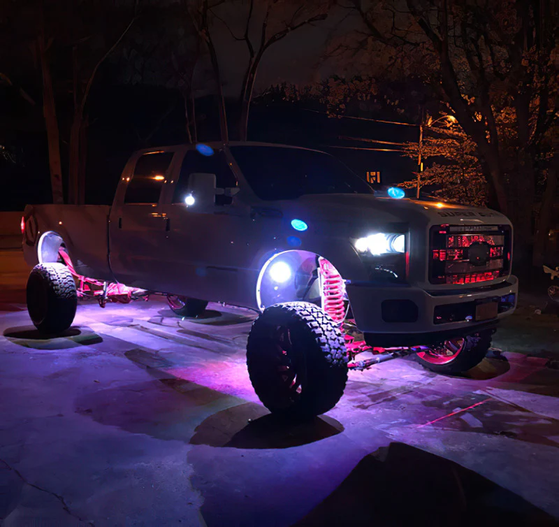 Oracle Bluetooth + RF Underbody Rock Light Kit - 4 PCS - ColorSHIFT - Image 42