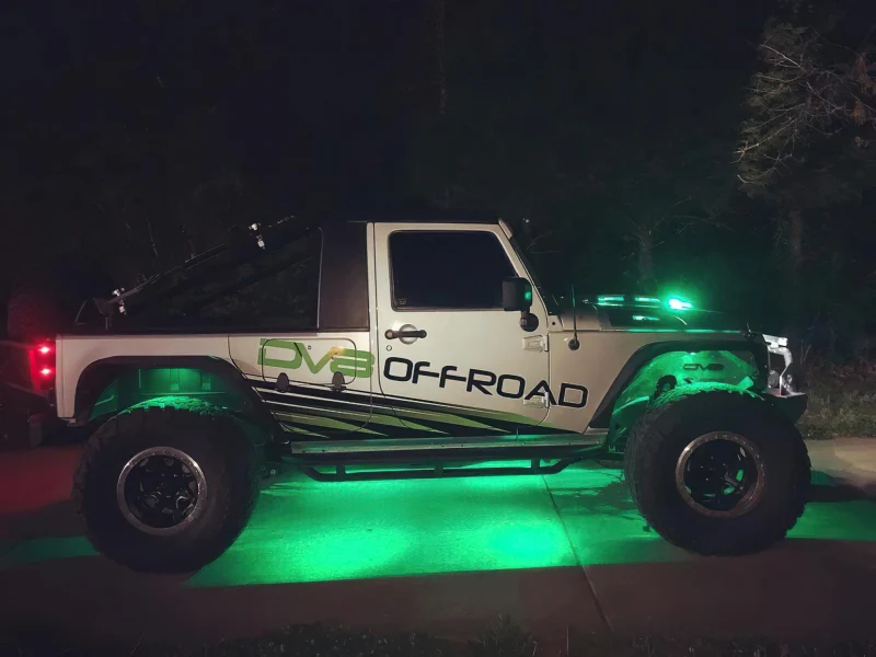 Oracle Bluetooth + RF Underbody Rock Light Kit - 4 PCS - ColorSHIFT - Image 43