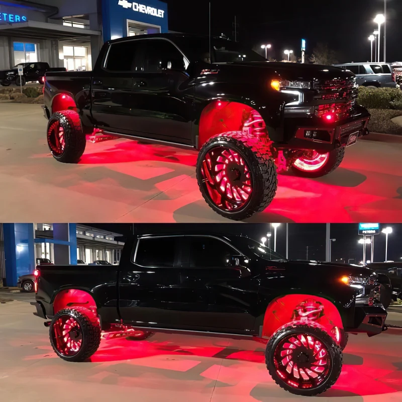 Oracle Bluetooth + RF Underbody Rock Light Kit - 4 PCS - ColorSHIFT - Image 44