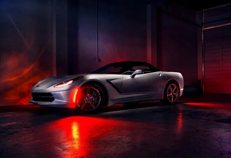 Oracle Chevrolet Corvette C7 Concept Sidemarker Set - Tinted - No Paint - Image 2