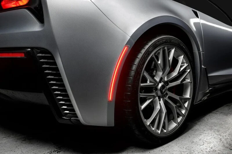 Oracle Chevrolet Corvette C7 Concept Sidemarker Set - Tinted - No Paint - Image 3