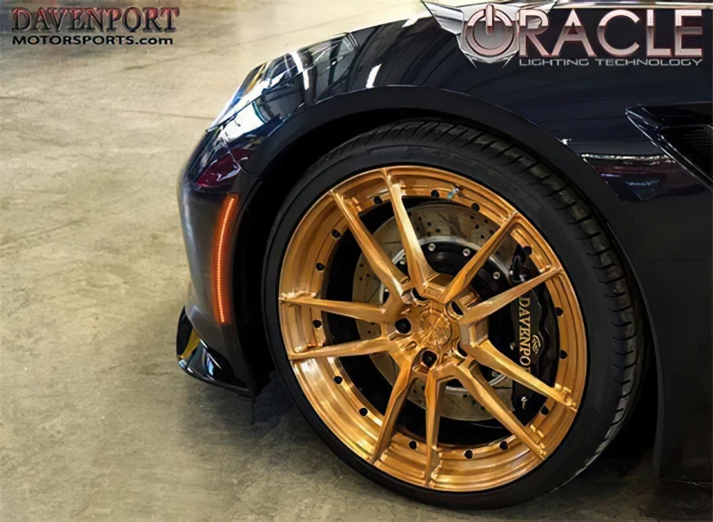 Oracle Chevrolet Corvette C7 Concept Sidemarker Set - Tinted - No Paint - Image 9