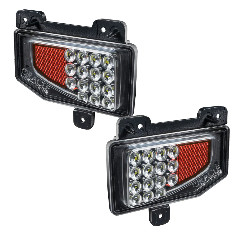 Oracle Jeep Gladiator JT Rear Bumper LED Reverse Lights w/ Plug & Play Harness - 6000K - Image 16