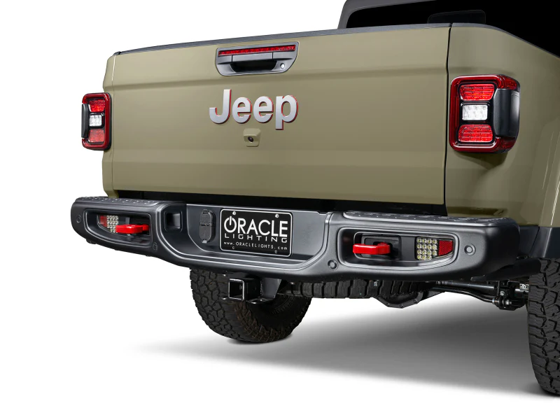 Oracle Jeep Gladiator JT Rear Bumper LED Reverse Lights w/ Plug & Play Harness - 6000K - Image 6