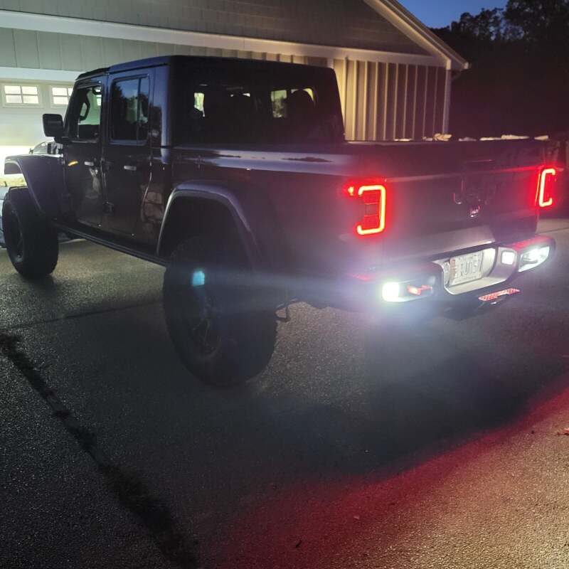 Oracle Jeep Gladiator JT Rear Bumper LED Reverse Lights w/ Plug & Play Harness - 6000K - Image 9