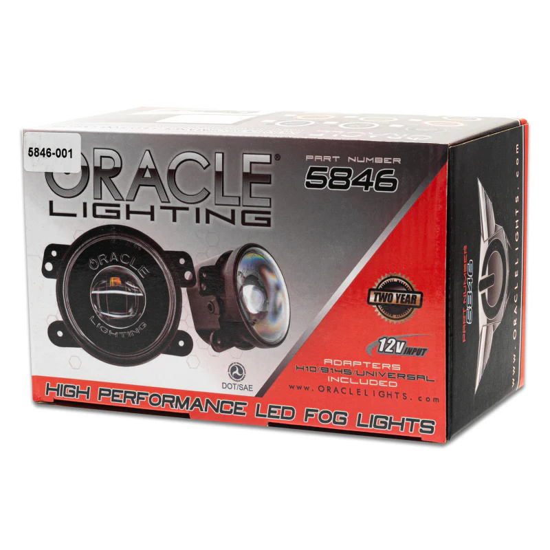 Oracle Jeep Wrangler JK/JL/JT High Performance W LED Fog Lights - Image 9
