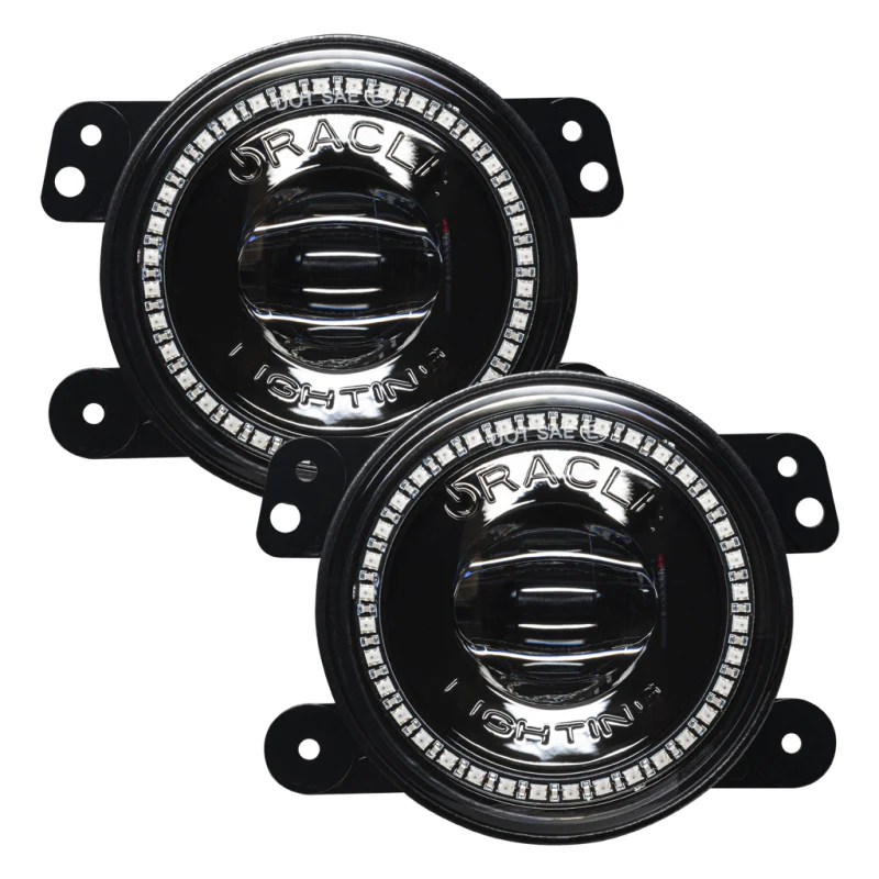 Oracle Jeep Wrangler JK/JL/JT High Performance W LED Fog Lights - ColorSHIFT - Dynamic - Image 24