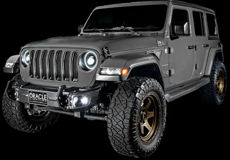 Oracle Jeep Wrangler JK/JL/JT High Performance W LED Fog Lights - White - Image 5