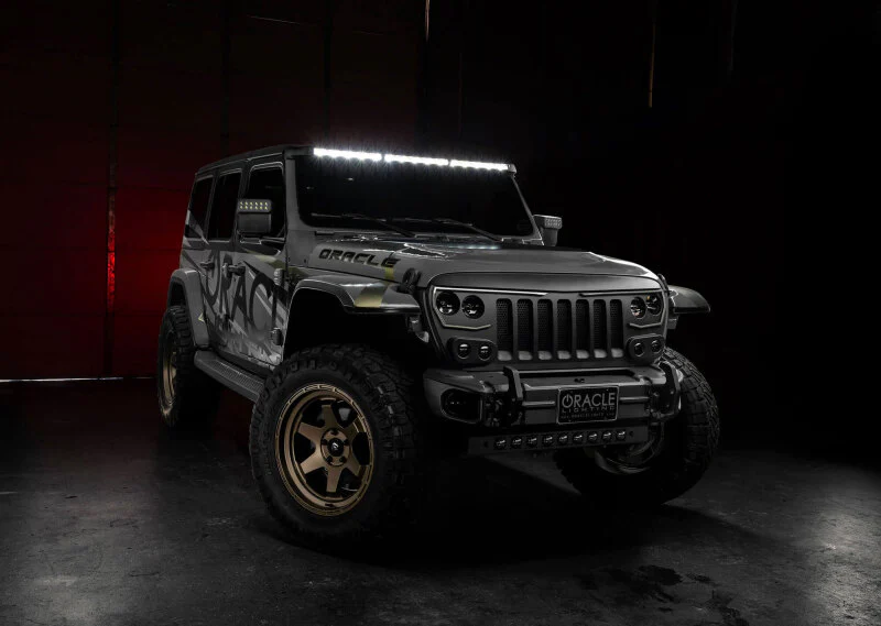 Oracle Jeep Wrangler JL/Gladiator JT Integrated Windshield LED Light Bar System - Image 15