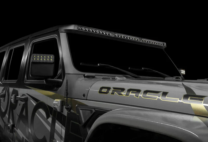 Oracle Jeep Wrangler JL/Gladiator JT Integrated Windshield LED Light Bar System - Image 18