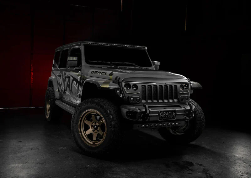 Oracle Jeep Wrangler JL/Gladiator JT Integrated Windshield LED Light Bar System - Image 21