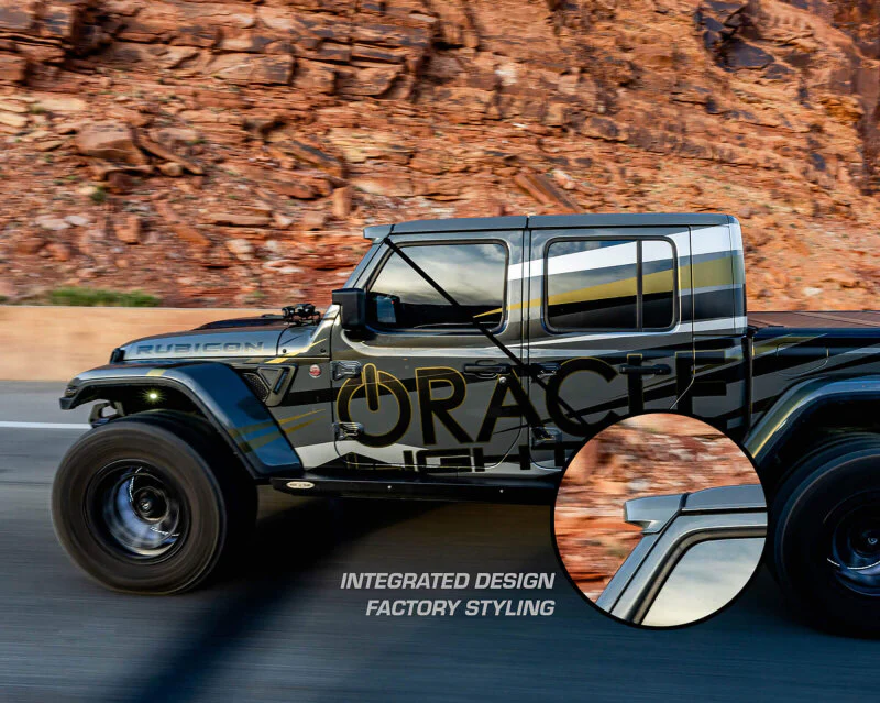 Oracle Jeep Wrangler JL/Gladiator JT Integrated Windshield LED Light Bar System - Image 22