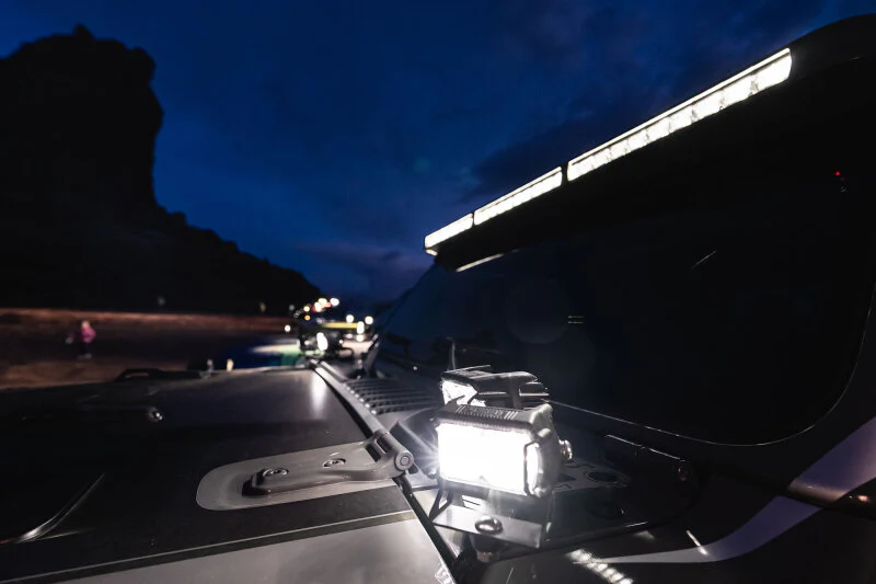 Oracle Jeep Wrangler JL/Gladiator JT Integrated Windshield LED Light Bar System - Image 25