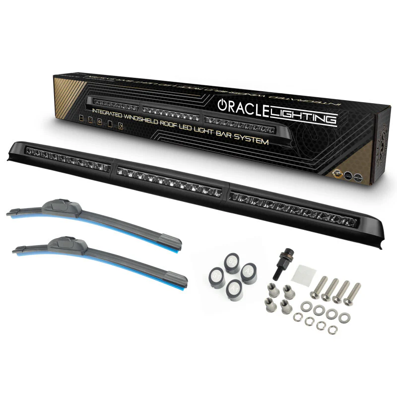 Oracle Jeep Wrangler JL/Gladiator JT Integrated Windshield LED Light Bar System - Image 38