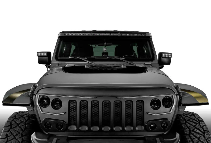 Oracle Jeep Wrangler JL/Gladiator JT Integrated Windshield LED Light Bar System - Image 5