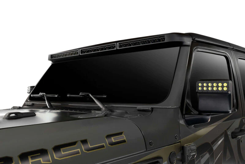 Oracle Jeep Wrangler JL/Gladiator JT Integrated Windshield LED Light Bar System - Image 7