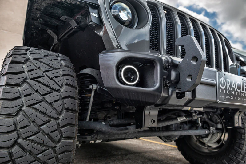 Oracle Jeep Wrangler JL/Gladiator JT Sport High Performance W LED Fog Lights - White - Image 10