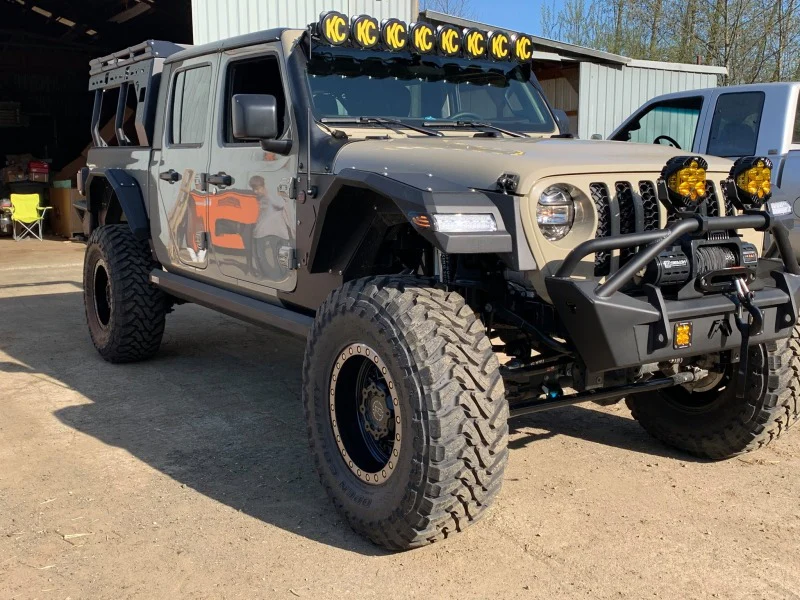 Oracle Jeep Wrangler JL Smoked Lens LED Front Sidemarkers - Image 5
