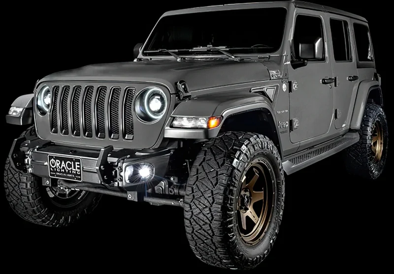 Oracle Jeep Wrangler JL Smoked Lens LED Front Sidemarkers - Image 6