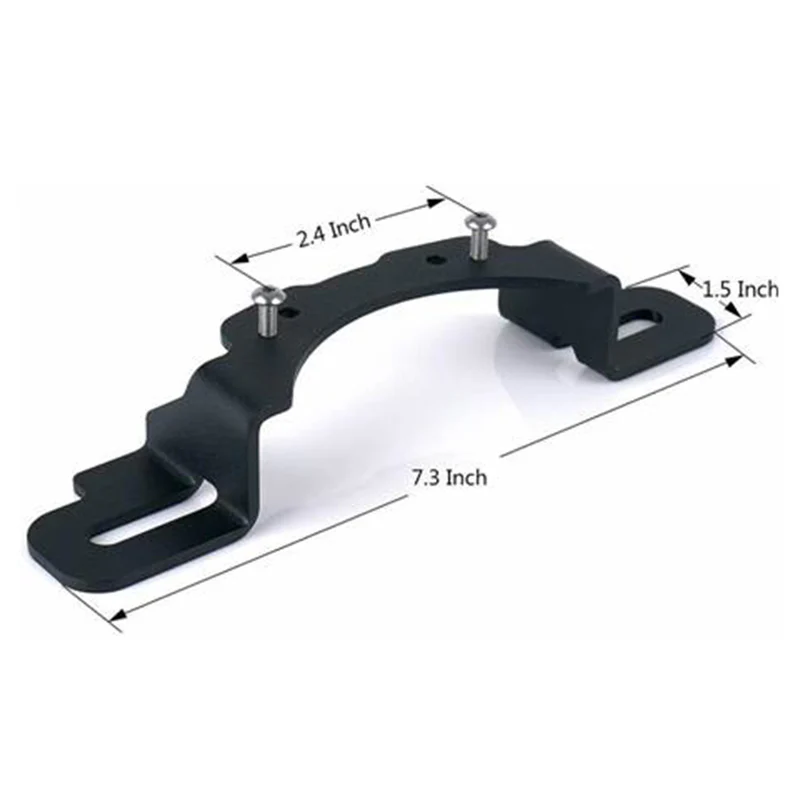 Oracle LED Fog Light Adapter Brackets for Steel Bumper Wrangler - Image 6