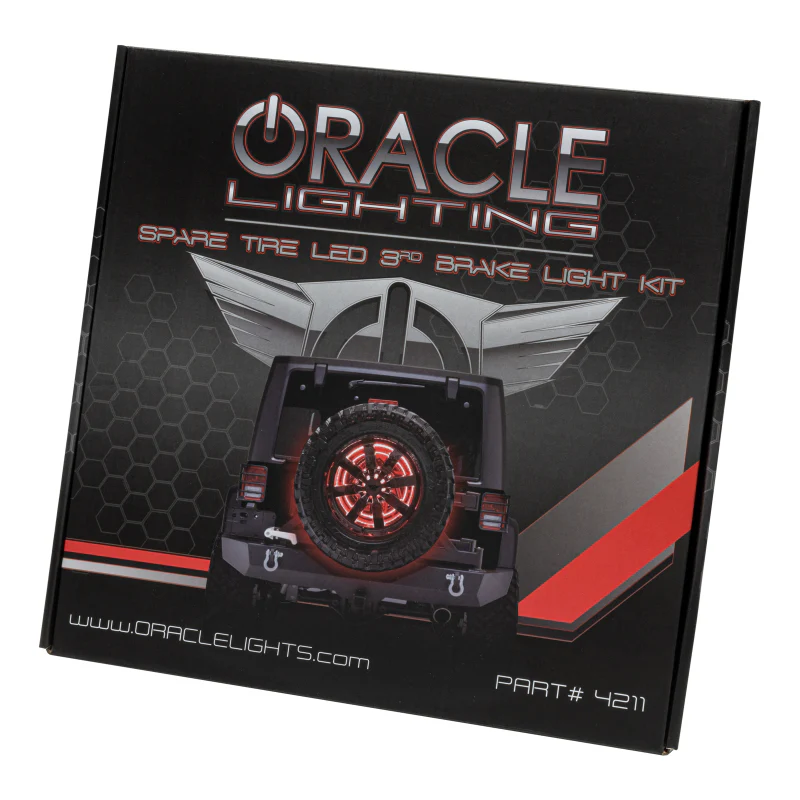 Oracle LED Illuminated Wheel Ring 3rd Brake Light - Red - Image 16