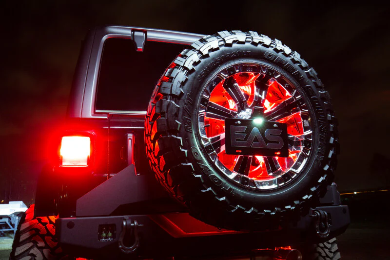 Oracle LED Illuminated Wheel Ring 3rd Brake Light - Red - Image 9
