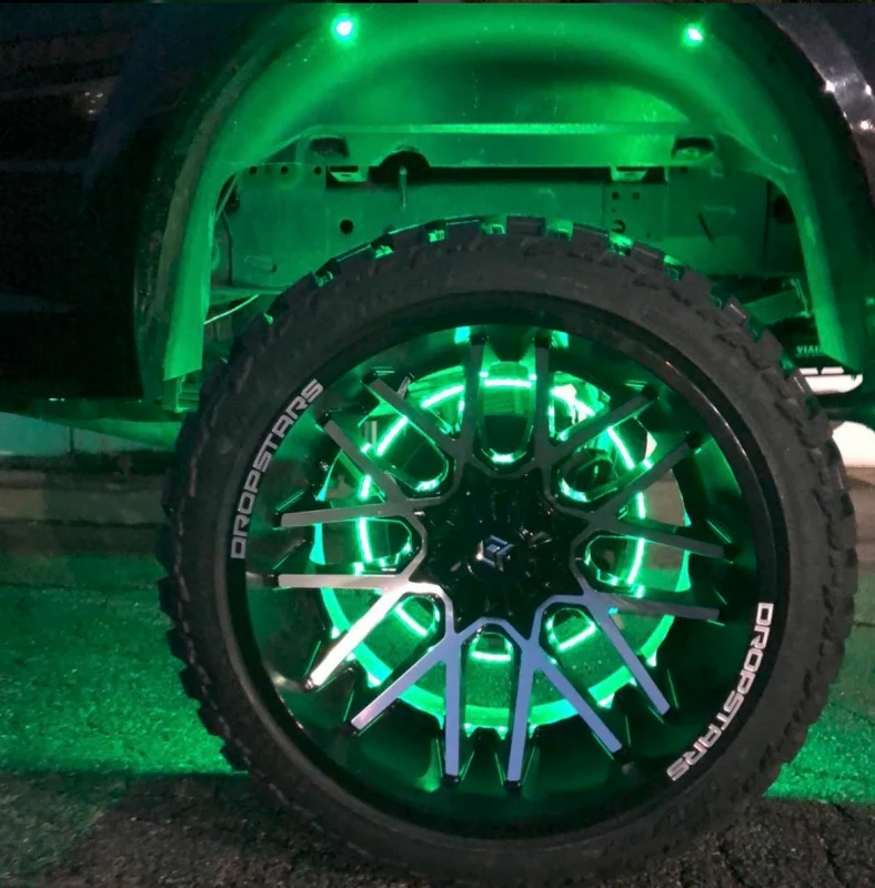 Oracle LED Illuminated Wheel Rings - ColorSHIFT - 15in. - ColorSHIFT No Remote - Image 20