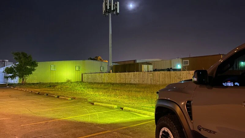 ORACLE Lighting 19-22 RAM Rebel/TRX Front Bumper Flush LED Light Bar System - Yellow - Image 6